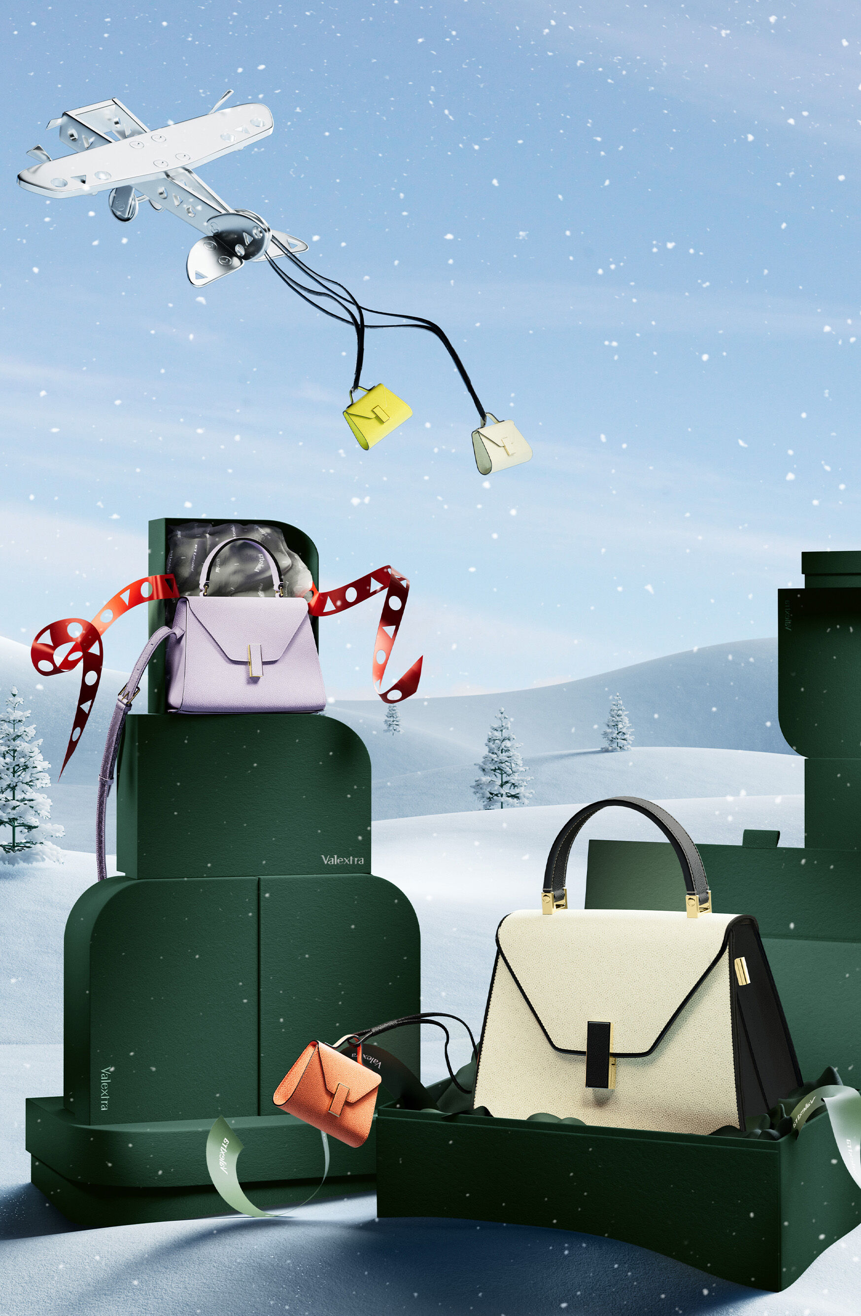 Valextra Luxury Italian leather handbags designer purses